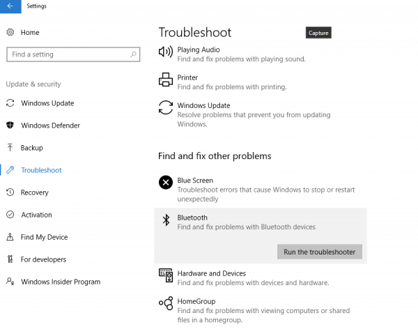 蓝牙未检测到 Windows 10 上的设备