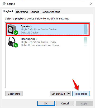在 Windows 10 上增加低音