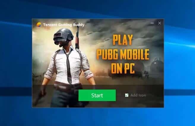 Windows 10 上的 PUBG 移动版