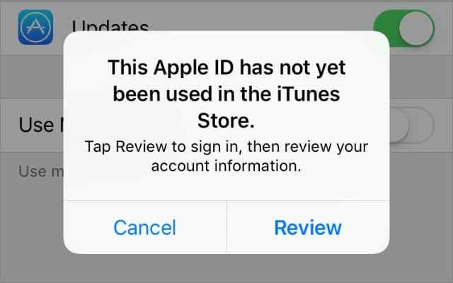 如何修复Apple ID尚未在iTunes Store中使用？解决方法