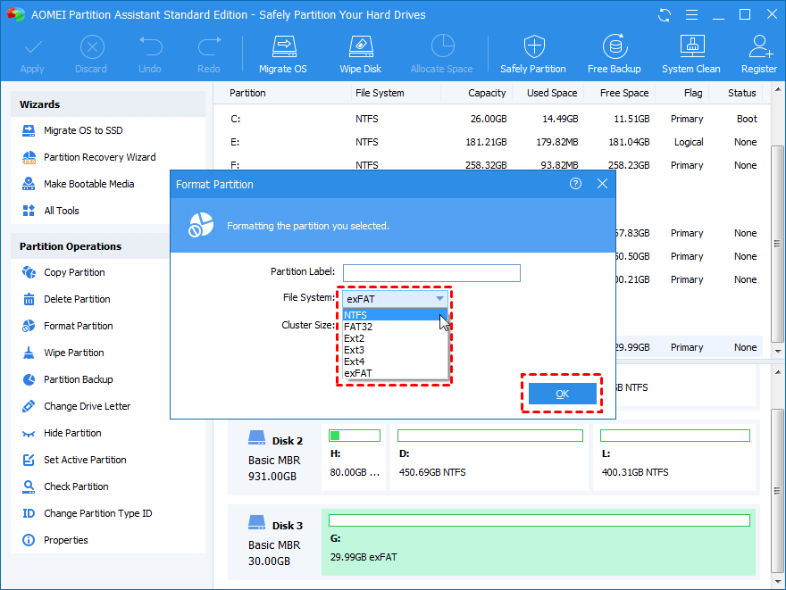 Windows 中的The Volume is Dirty