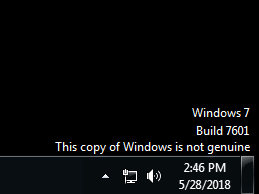 windows 7 build 7600 这个windows副本不是正版
