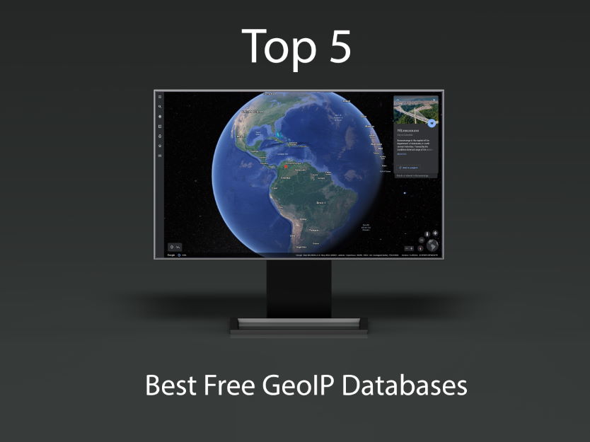 前 5 名：最佳免费 GeoIP 数据库