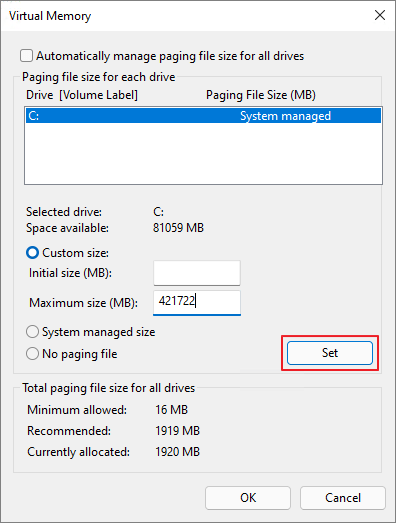 Windows 11 上的高磁盘使用率