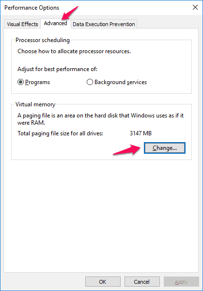 windows 10中的页面文件是什么