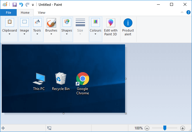 Windows 10 屏幕截图