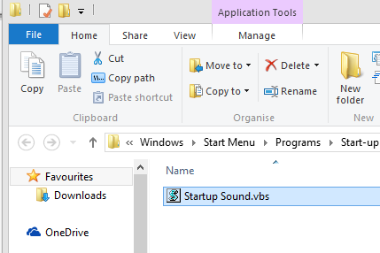 windows 10 启动声音启动文件夹