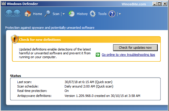 Windows Defender 软件