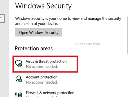 Windows安全病毒威胁防护