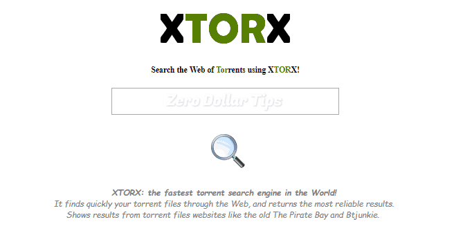 xtorx torrent搜索引擎