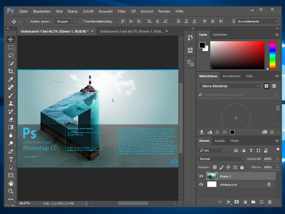 Adobe Photoshop CC 绘图软件