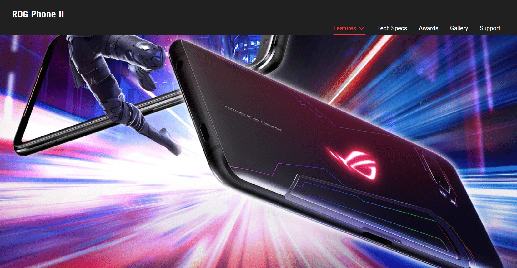 华硕 ROG Phone 2。前 16 名最佳预算平板手机