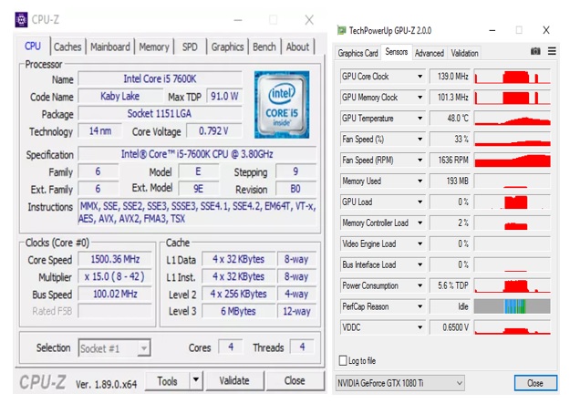 CPU-Z & GPU-Z