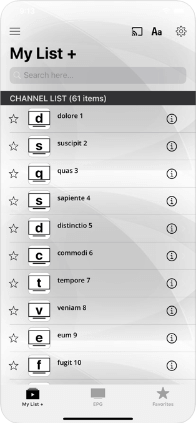 Cloud Stream IPTV播放器