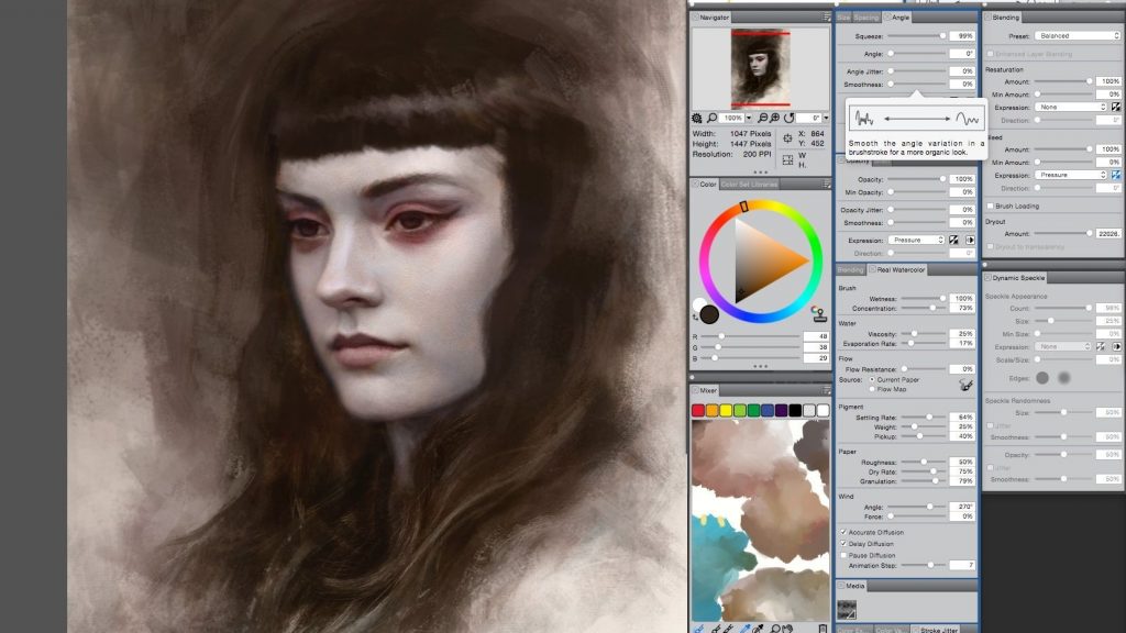 Corel Painter 最佳插画软件