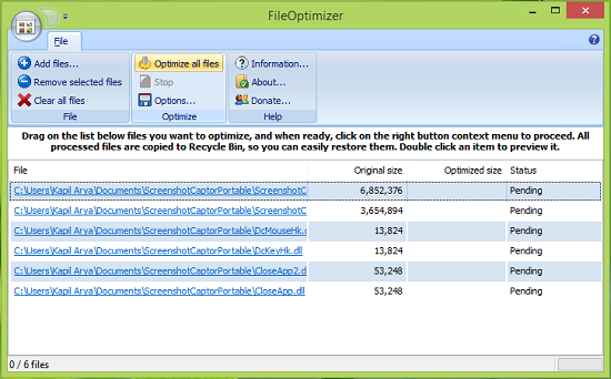 FileOptimizer