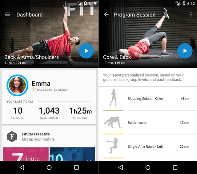 Fitstar Personal Trainer