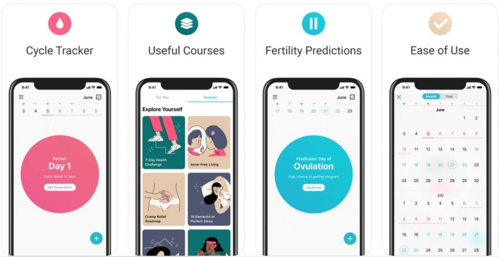 Android和iOS最佳经期跟踪器应用软件下载推荐合集