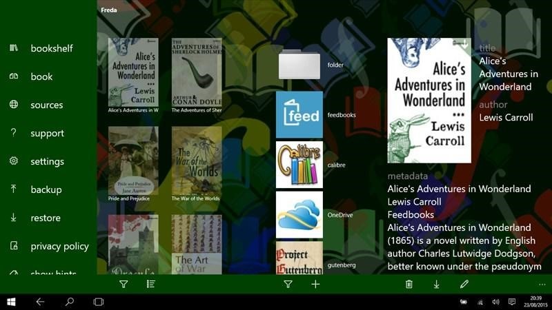 Freda - Windows 的 Epub 阅读器