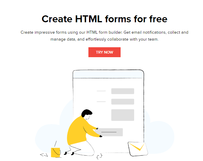 HTML 表单生成器 zoho