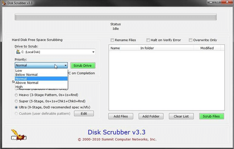 Hard Disk Scrubber