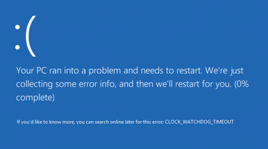 如何修复Windows 10 CLOCK_WATCHDOG_TIMEOUT错误？解决办法教程