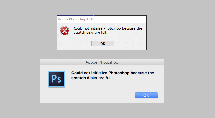 如何修复Photoshop暂存盘完全错误？解决办法指南