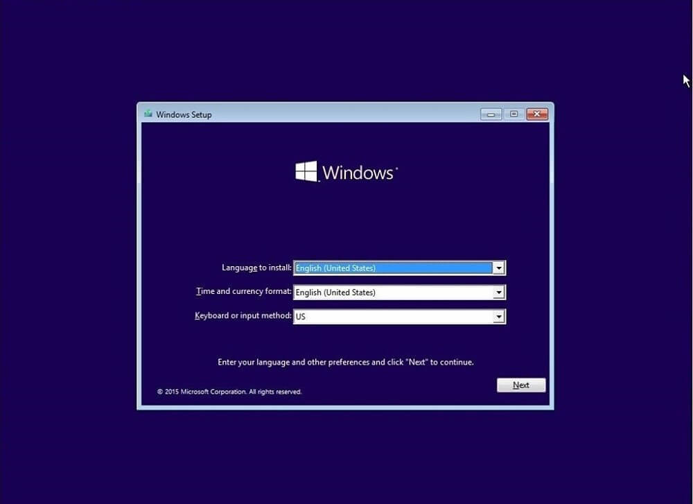 安装新的 Windows