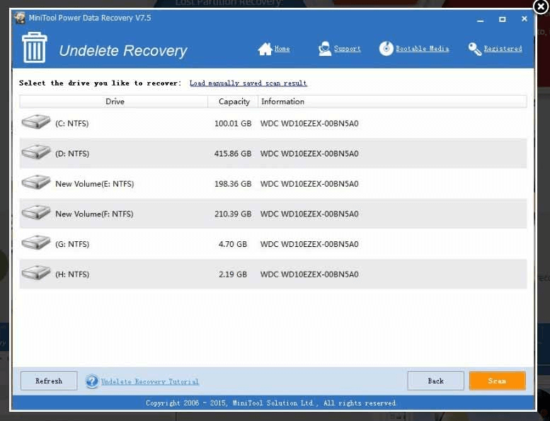 Mini Tool Power Data Recovery