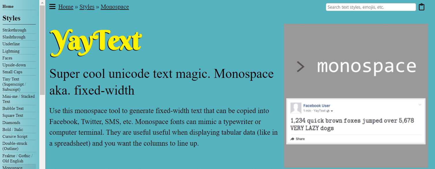 Monospace Microsoft Word 的最佳替代品