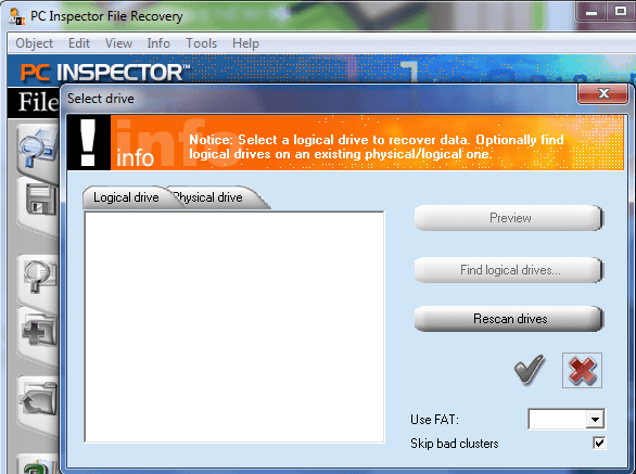 PC Inspector File Recovery