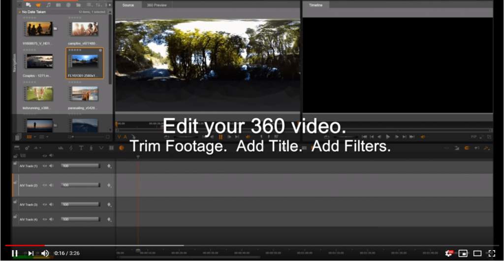 最佳360度视频编辑器和制作软件下载推荐合集：哪款适合你？