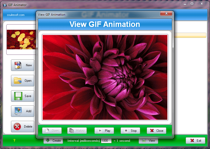 SSuite GIF Animator