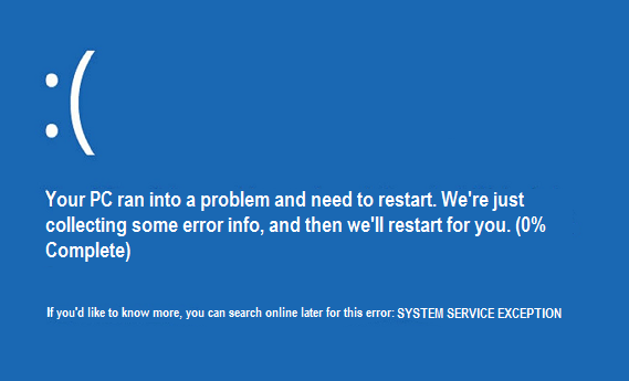 Windows 10如何修复SYSTEM_SERVICE_EXCEPTION错误？解决办法教程