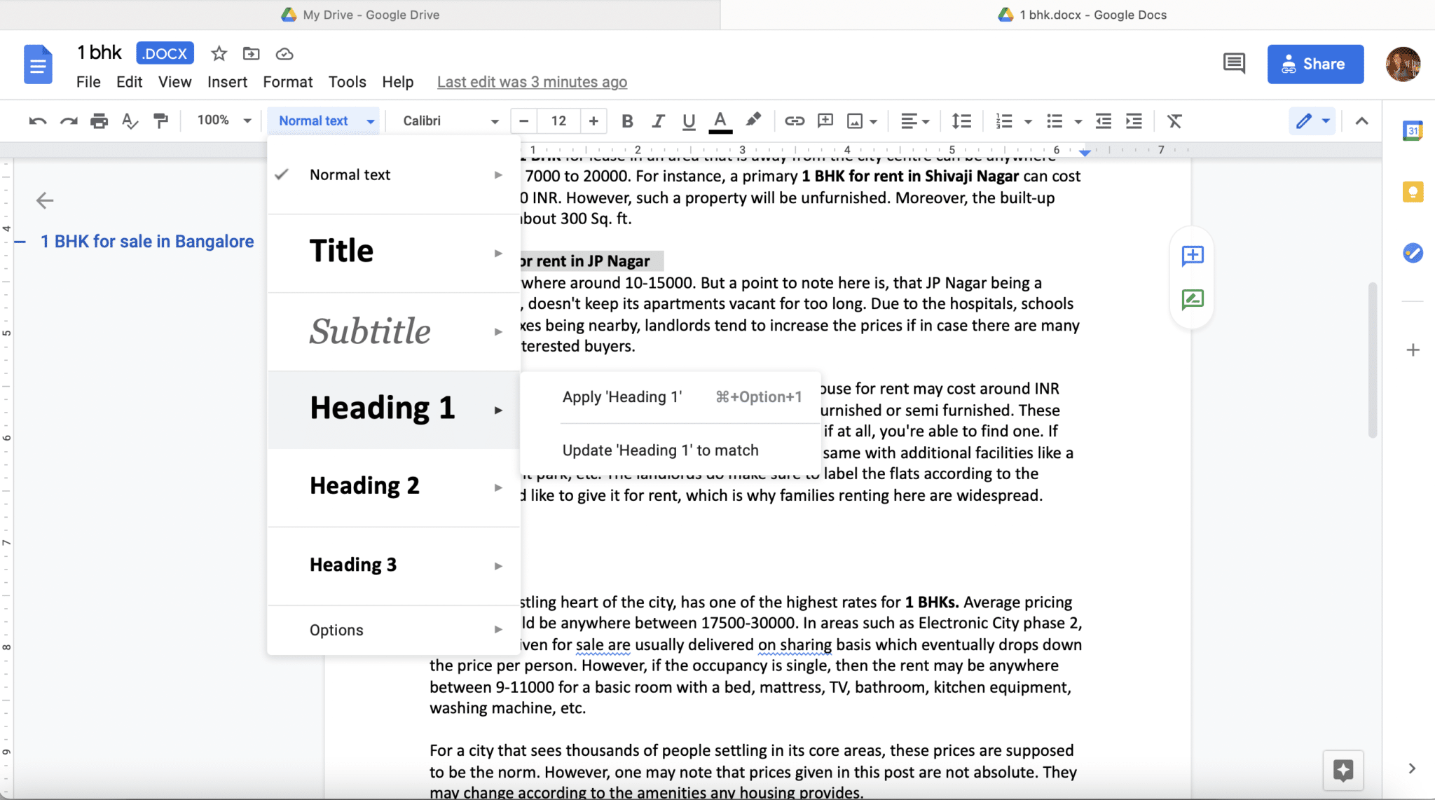 如何在Google Docs中添加目录？详细提示和技巧