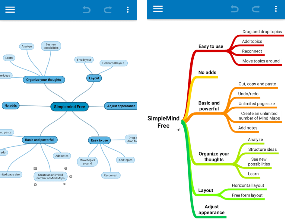 SimpleMind - 安卓思维导图应用程序