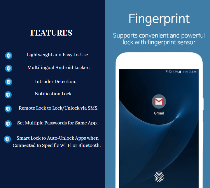 SpSoft Fingerprint AppLocker