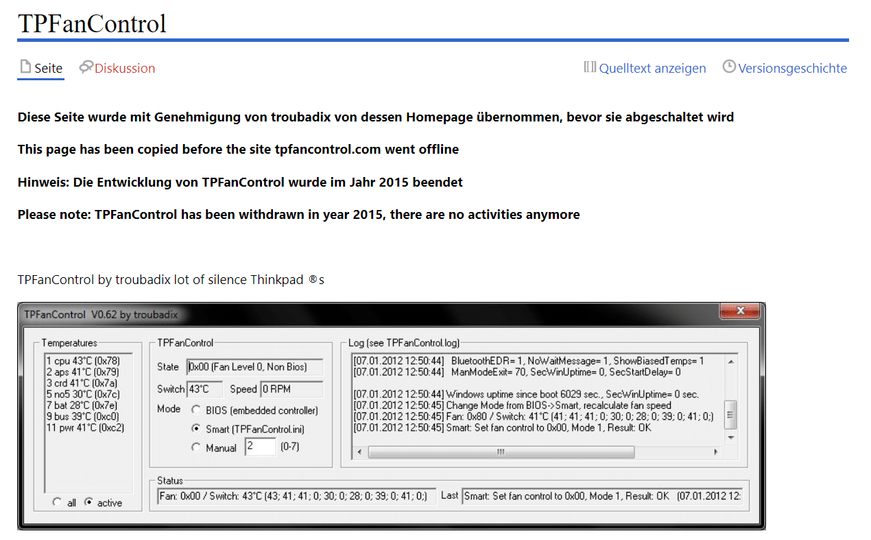 TPFan Control 前 14 名最佳风扇速度控制器软件