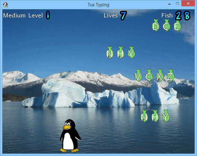 Tux Typing Tutor For Kids