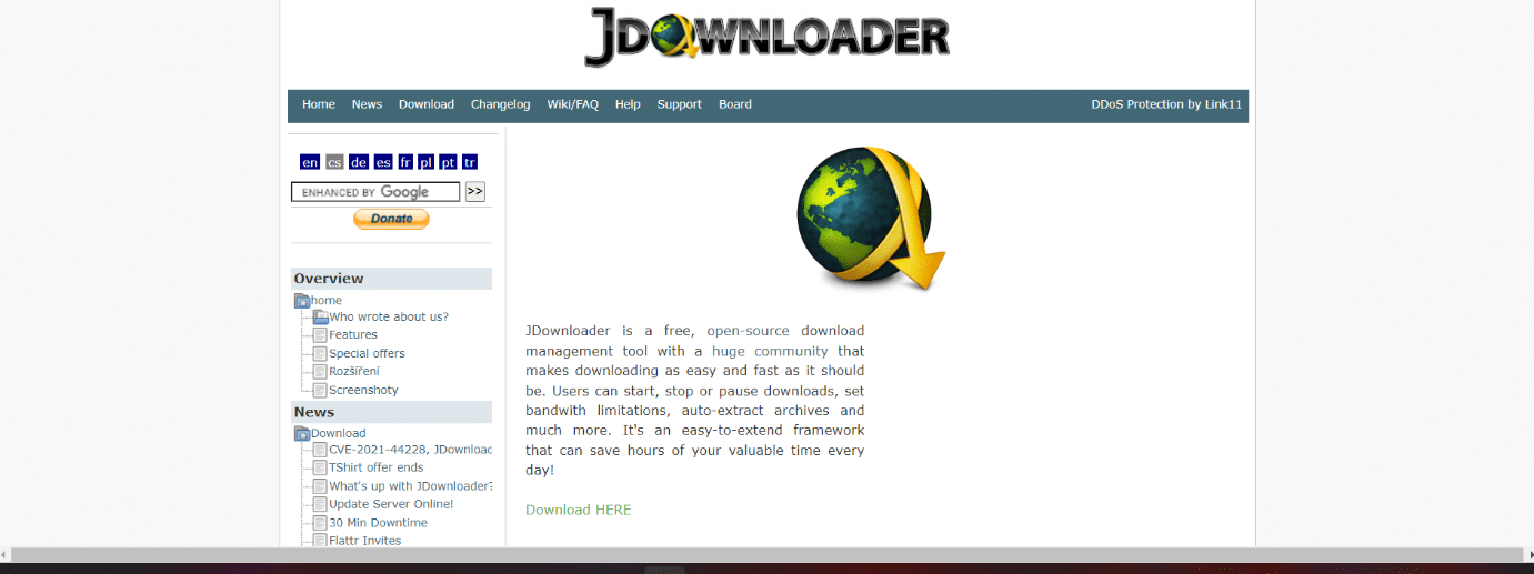 JDownloader |  电脑的免费视频下载器