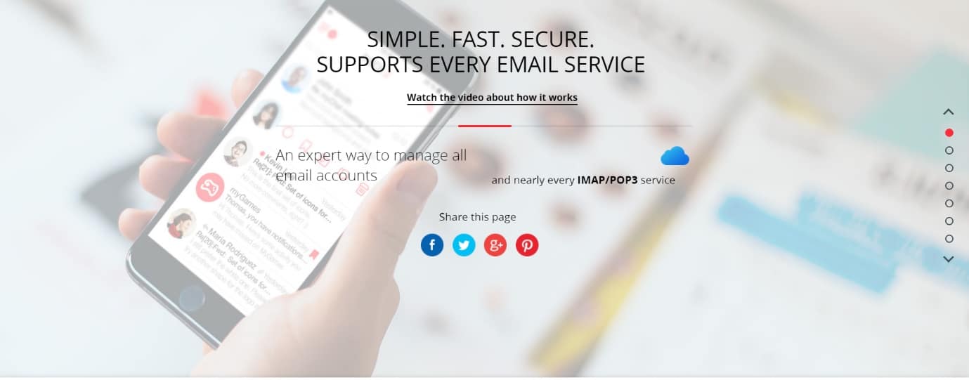 myMail |  Windows 10 的免费 Outlook 替代品