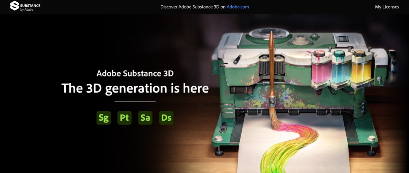 Adobe Substance 3D |  最好的3D建模软件