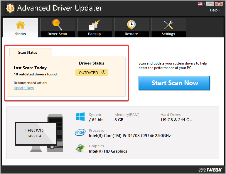 advanced driver updater