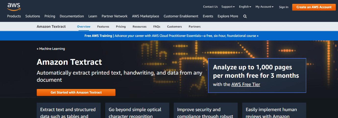Amazon Textract