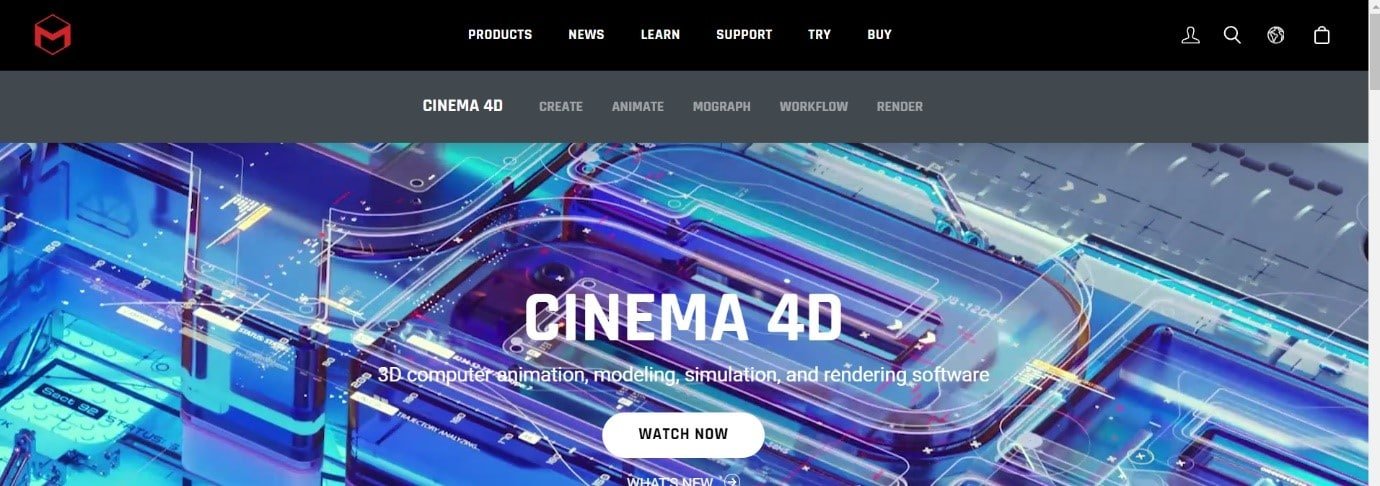 Cinema 4D |  最好的3D建模软件