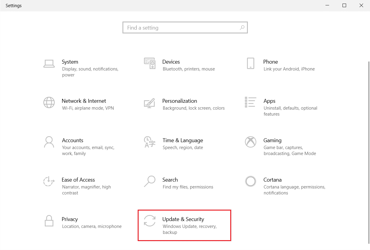 更新和安全。 修复未找到 WiFi 网络 Windows 10