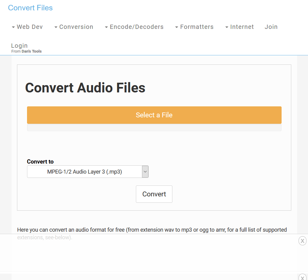 convert files