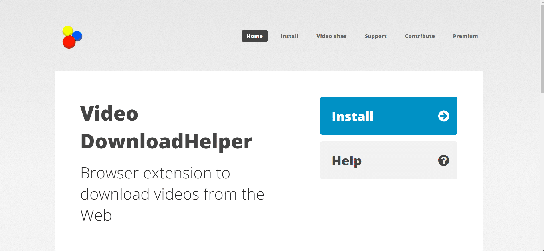 Video DownloadHelper