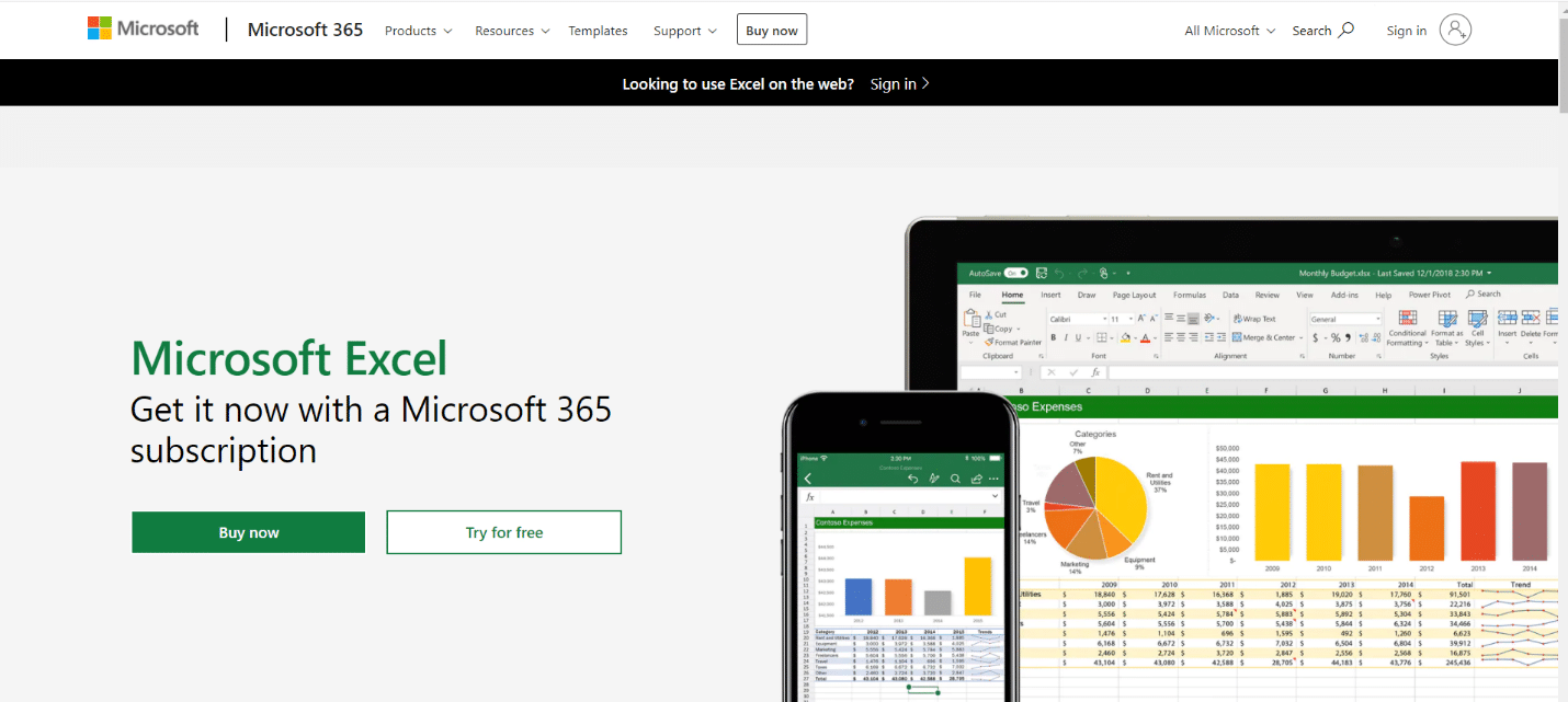 Microsoft Excel