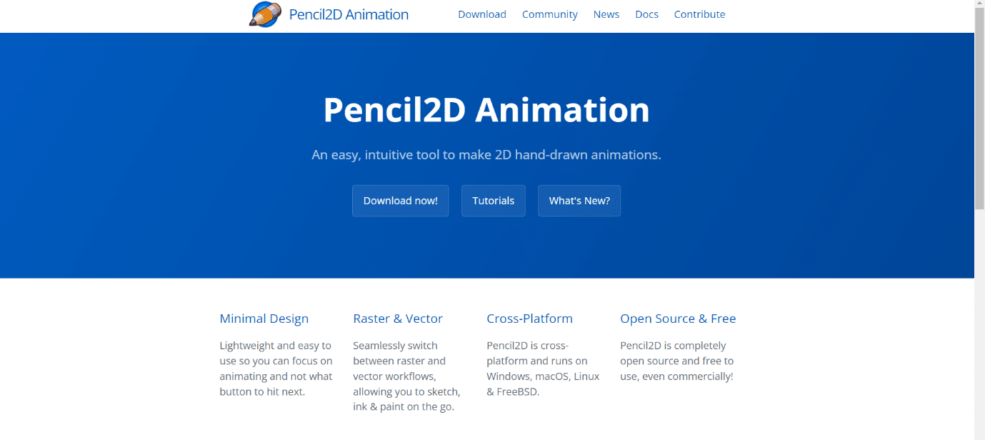 Pencil2D 最佳免费 2D 动画软件